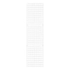 Econoco 2'x8' White Portable Grid Panel, Pack Of 3 W2X8